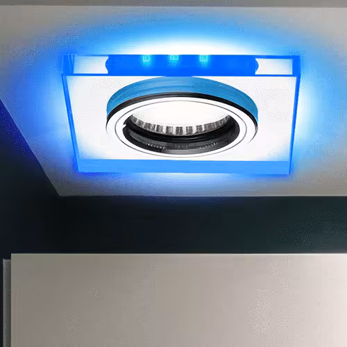 eckige LED Einbaustrahler
