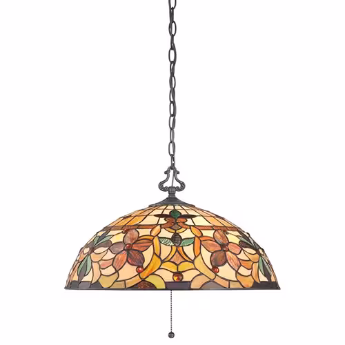 Pendelleuchte im Tiffany Stil